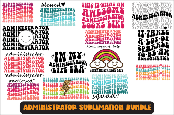 Administrator Svg Sublimation Bundle