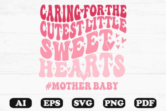 Cutest Little Sweet Heart Mother Baby