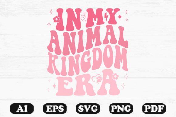 In My Animal Kingdom Era Retro T-shirt