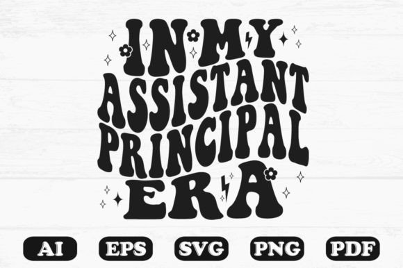 In My Assistant Principal Era Retro Wavy Design Review