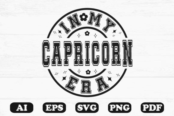 In My Capricorn Era Svg T-shirt