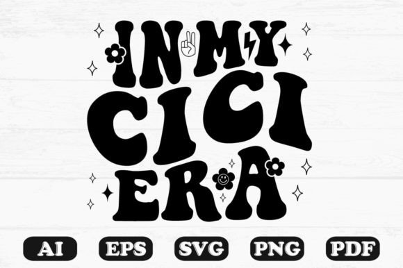 In My CIC Era Retro Wavy Svg