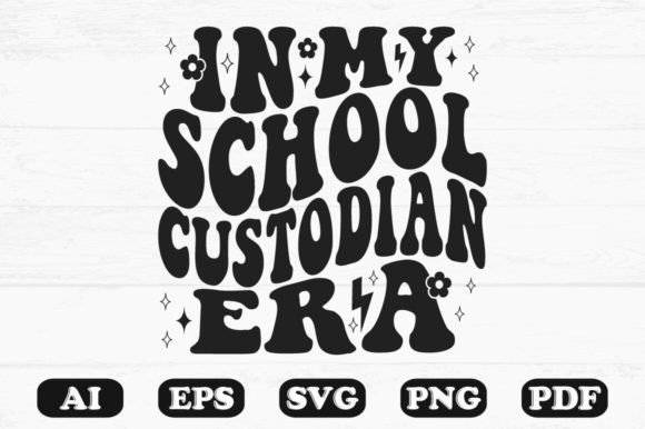 In My School Custodian Era Wavy SVG Review