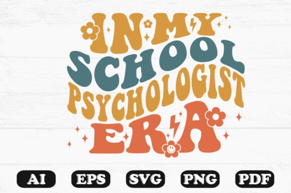 In My School Psychologist Era Retro SVG