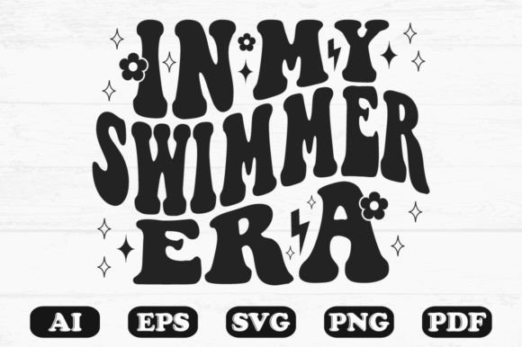 In My Swimmer Era Retro Wavy SVG Review
