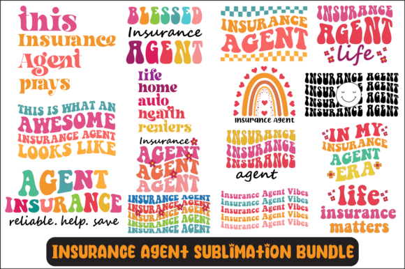 Insurance Agent Svg Sublimation Bundle