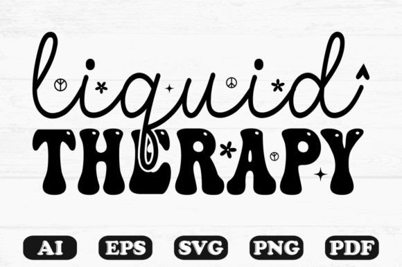 Liquid Therapy Kids Svg T-shirt
