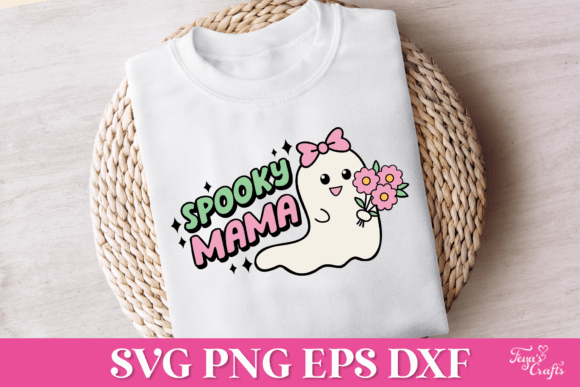 Spooky Mama Retro Halloween SVG